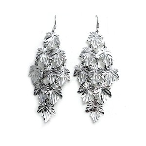 Maple Leaf Chandelier Earrings